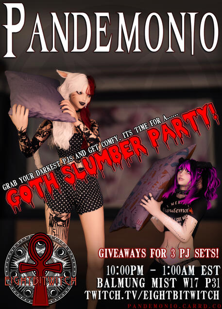 Pande Slumber Party!