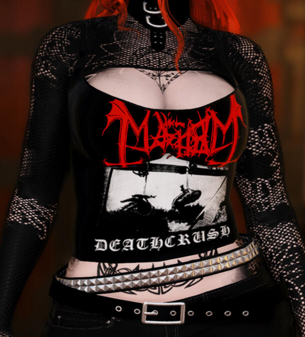 Band shirt graphic + material update